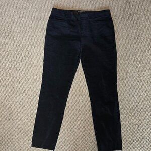 Black Velvet Sloan Pants – Banana Republic